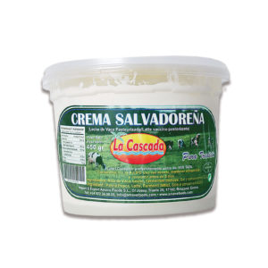 crema salvadoreña la cascada